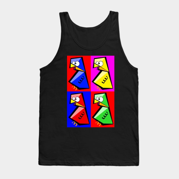 birds Tank Top by DrTigrou